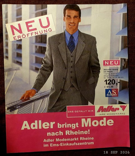 Alte mode broschüre - mode-broschüre,