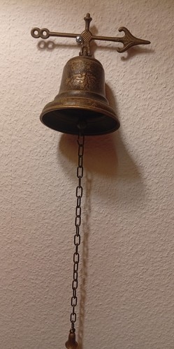 Alte messing glocke mit - alte,