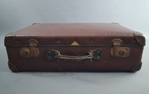Vintage koffer oldtimer - koffer,