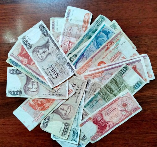 Alte banknoten für sammler - banknoten,