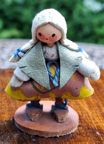 Leder figur puppe - figur, püppchen