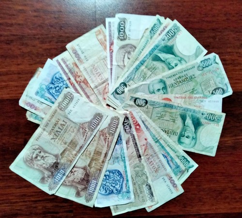 Alte banknoten für sammler - alte,