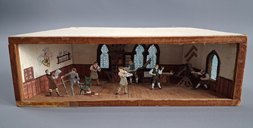 Alt diorama flachfiguren - alt,