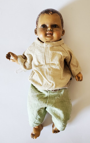 Alte kompositions puppe - puppe, mit