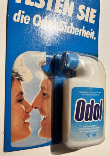 Alte odol reklame warenmuster - alte,