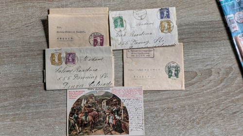 Alte postkarte - alte,