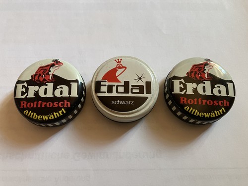 Kleine alte blechdosen erdal - kleine,