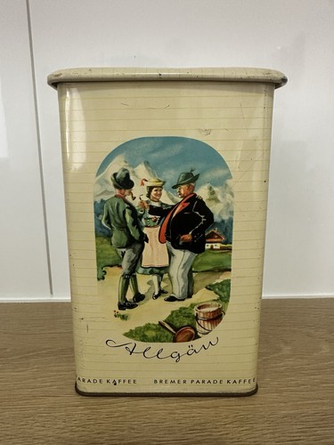 Alte kaffeedose blechdose - alte,