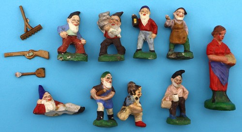 Alte massefiguren figuren - alte, 9