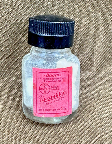 Alte sammler flasche von - flasche, bayer