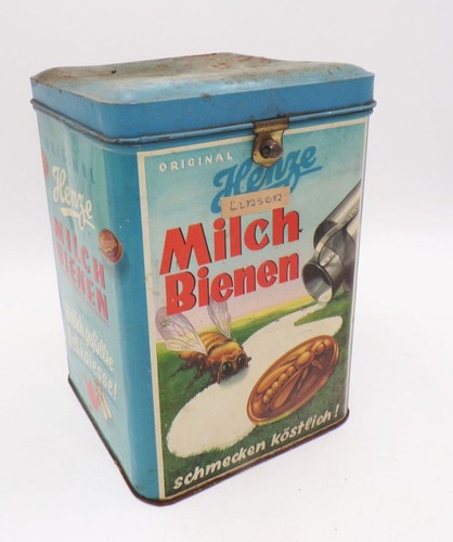 Alte blechdose henze - alte,