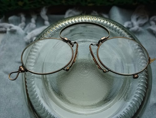 Alte bügelbrille klemmbrille - bügelbrille,