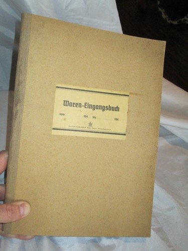 Alt antik waren eingangsbuch - alt,